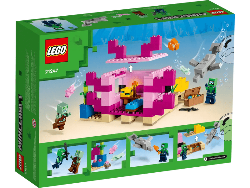 LEGO® Minecraft® Az Axolotl ház (21247)
