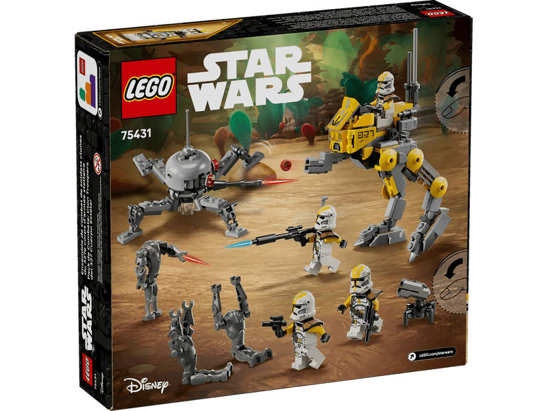 LEGO® Star Wars™ 327. klónkatonák harci csomag (75431)