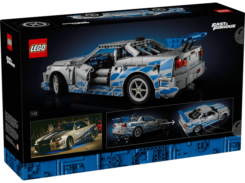 LEGO® Technic 2 Fast 2 Furious Nissan Skyline GT-R (R34) autó (42210)