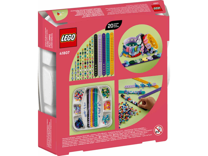 LEGO® DOTS Karkötőtervező óriáscsomag (41807)