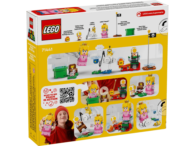 LEGO® Super Mario™ avanture s interaktivnom LEGO® figurom breskve™ (71441)