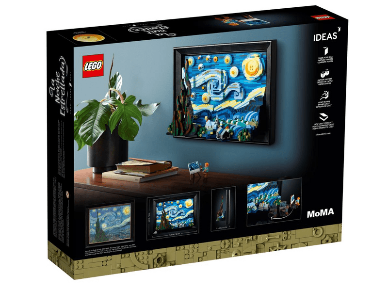 LEGO® Ideje Vincent van Gogh - Zvjezdana noć (21333)