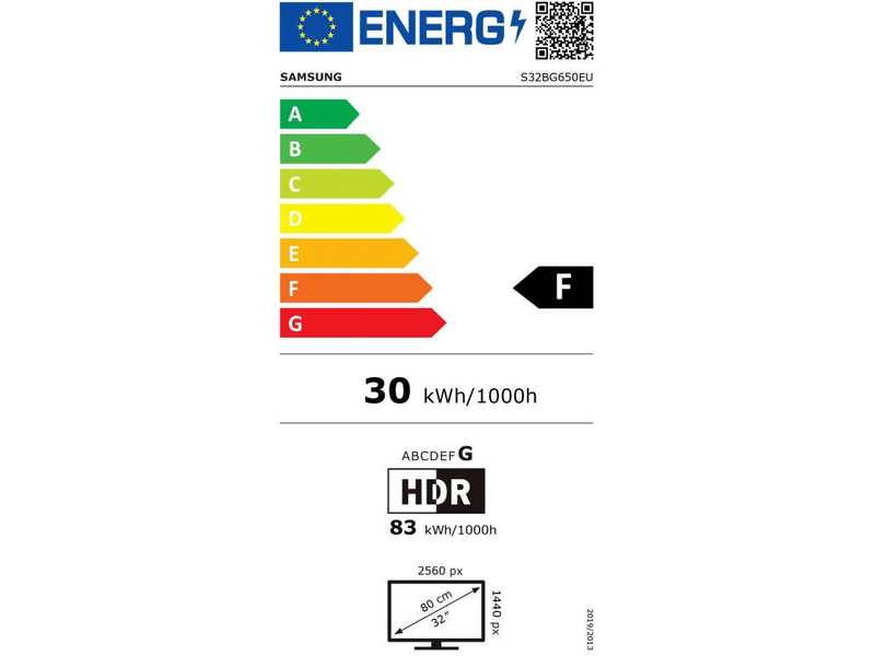 Samsung LS32BG650EUXEN Odyssey G6 32