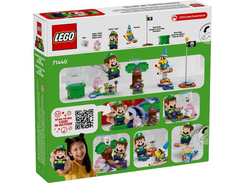 LEGO® Super Mario™ avanture s interaktivnom figurom LEGO® Luigi™ (71440)