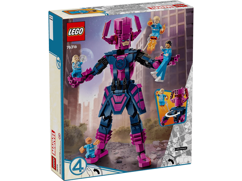 LEGO® ǀ Marvel Fantastična četvorka protiv Galactusa - građevinski blok (76316)