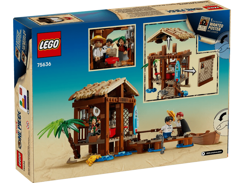 LEGO® ONE PIECE Kunyhó Szélmalomfaluban (75636)