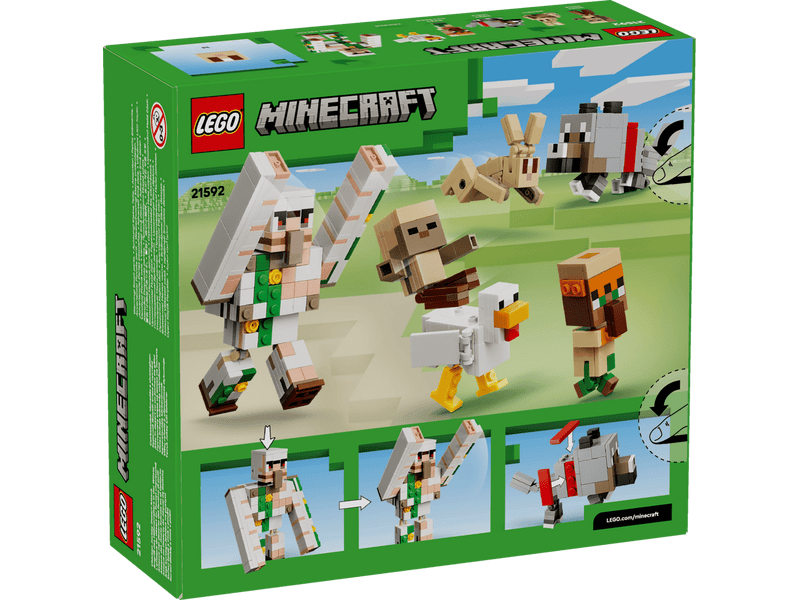 LEGO® Minecraft® Csirkezsoké, támadás a sivatagban (21592)