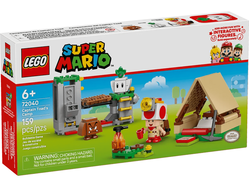 LEGO® Super Mario™ Kamp kapetana Toada (72040)