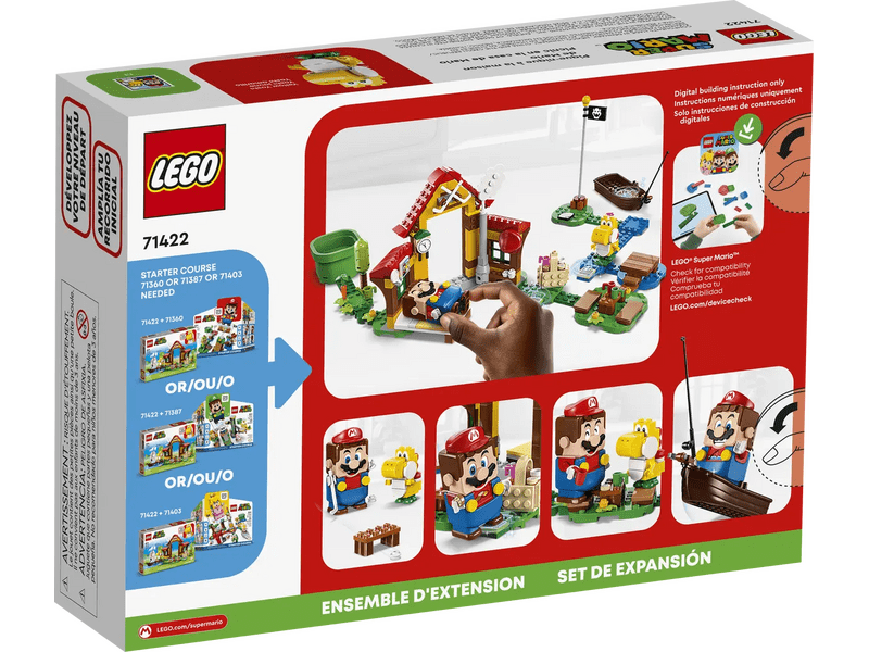 LEGO® Super Mario™ Piknik Mario házánál kiegészítő szett (71422)