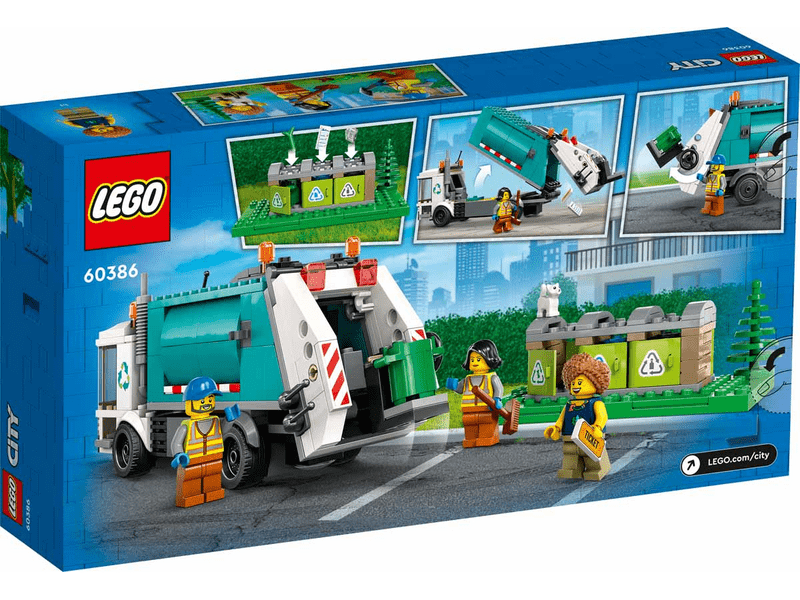 LEGO® City Szelektív kukásautó (60386)