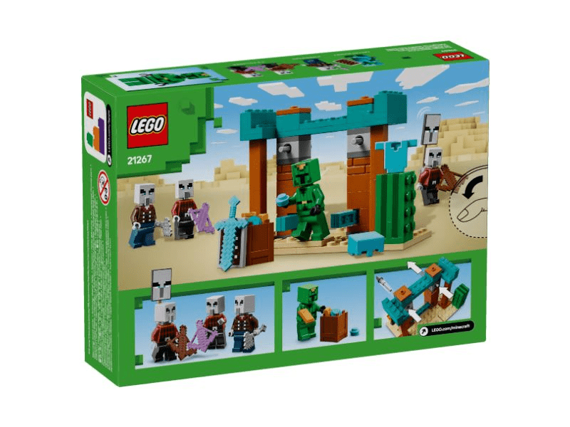 LEGO® Minecraft® Patrola pustinjskih odmetnika (21267)