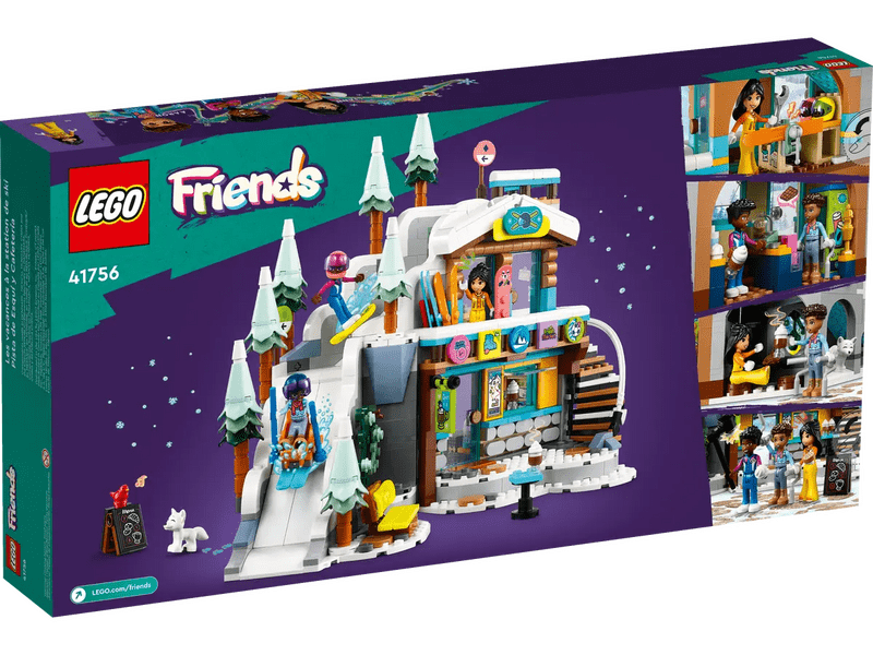 LEGO® Friends Ünnepi sípálya és kávézó (41756)
