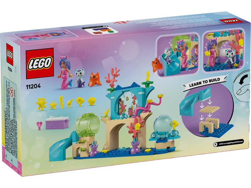 LEGO® Gabina kućica za lutke Sirena Gabine podvodne avanture (11204)