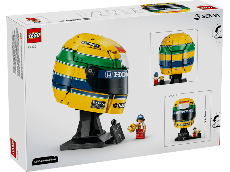 LEGO® Editions Ayrton Senna sisakja (43024)