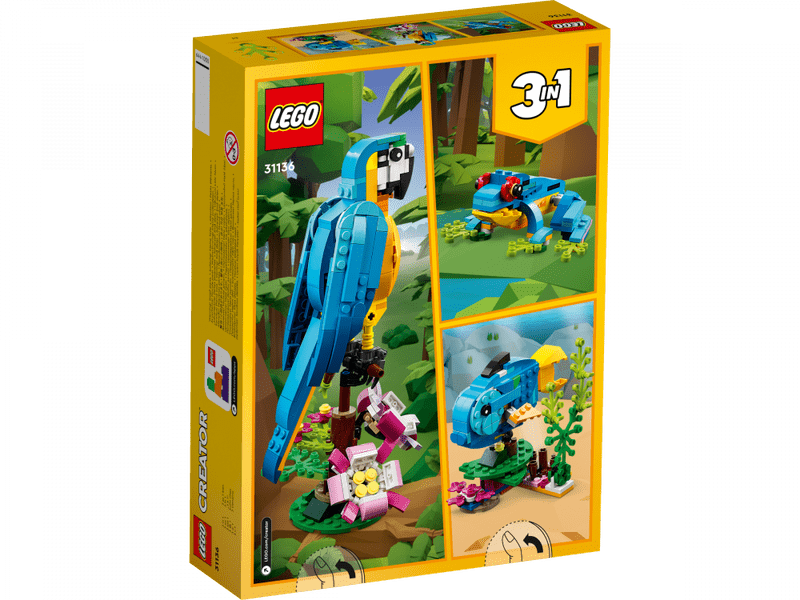 LEGO Creator Egzotikus papagáj