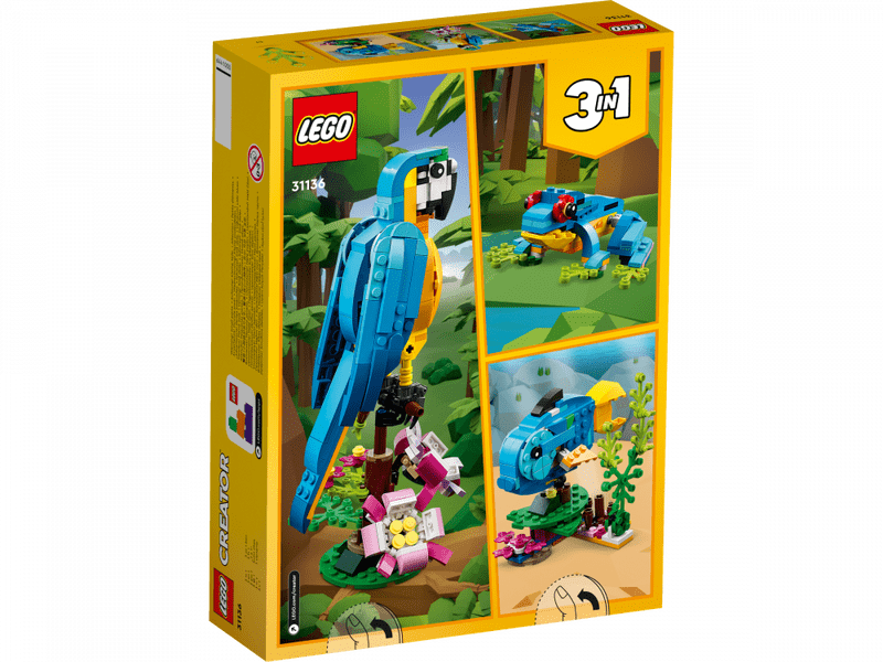 LEGO® Creator Egzotikus papagáj (31136)