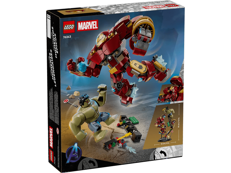 LEGO® Marvel Hulkbuster és Hulk óriási csatája (76343)