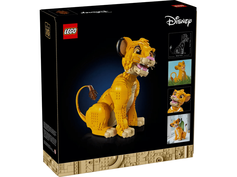 LEGO® Disney Simba, mladi kralj lavova (43247)