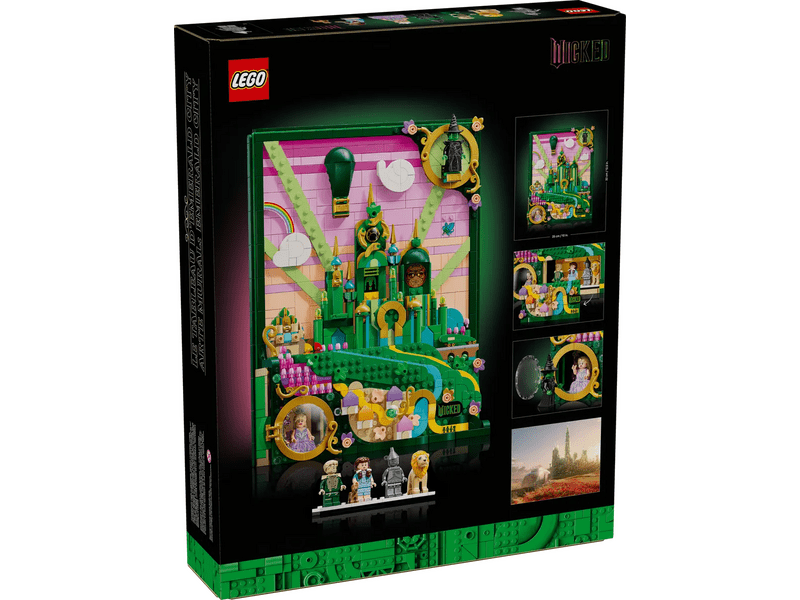 LEGO® Wicked Emerald City fali dekoráció (75685)
