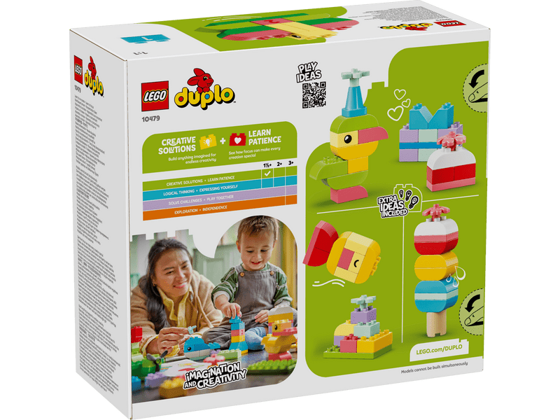 LEGO® DUPLO® Classic színpompás, kreatív csomag (10479)