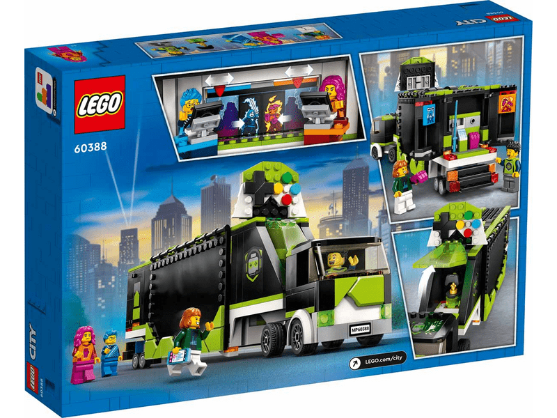 LEGO® City Gaming verseny teherautó (60388)