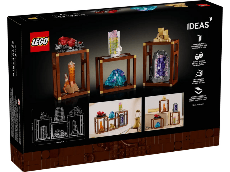 LEGO® Ideas kolekcija minerala (21362)