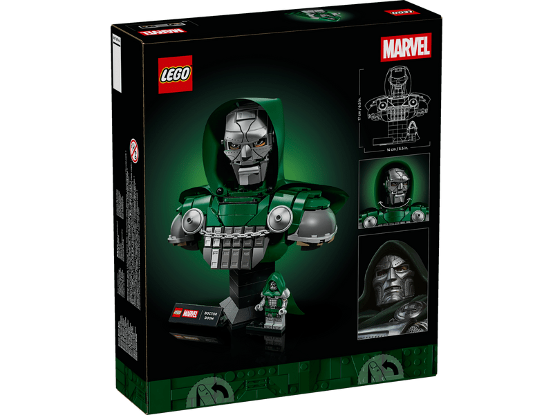 LEGO® Marvel Doctor Doom mellszobor (76345)