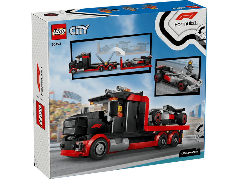 LEGO® City F1®-es kamion egy F1®-es Audi versenyautóval (60493)