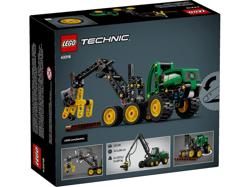 LEGO® Technic John Deere 1470H kerekes betakarítógép (42218)