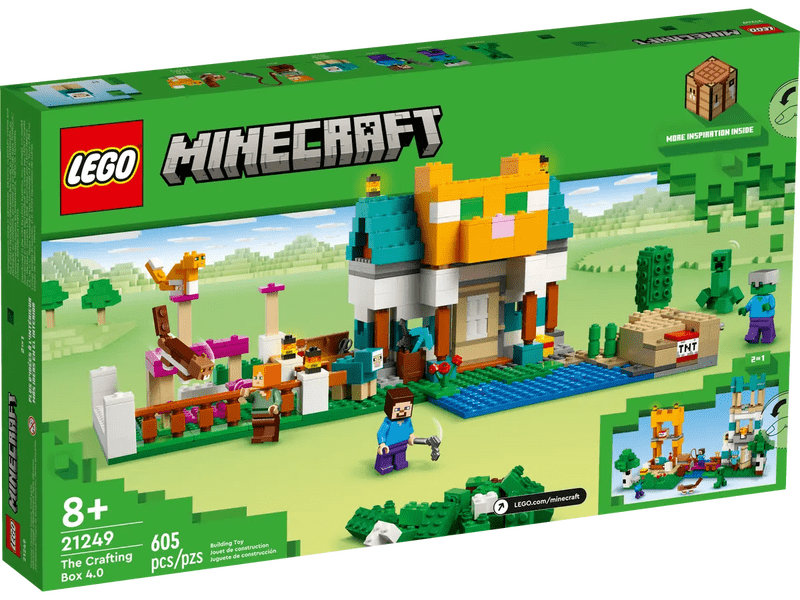 LEGO® Minecraft® Crafting láda 4.0 építőjáték-készlet (21249)