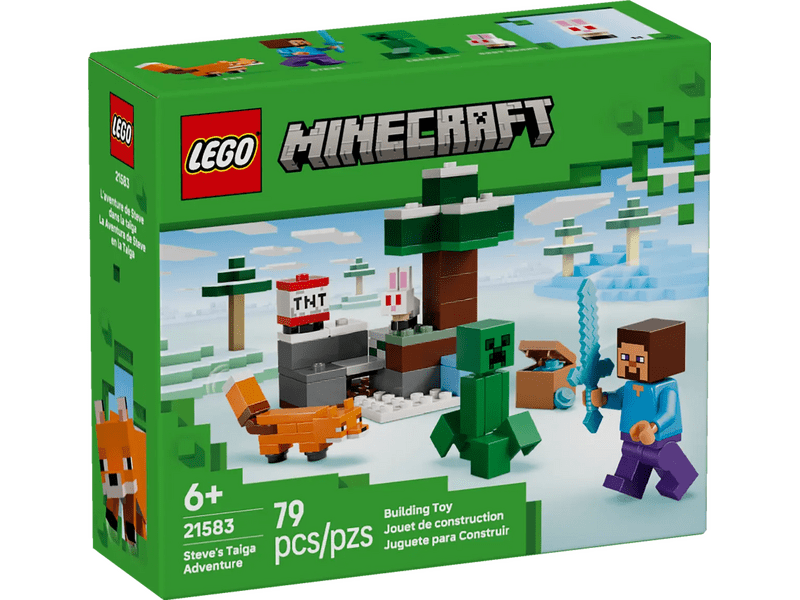 LEGO® Minecraft® Steve tajgai kalandjai (21583)