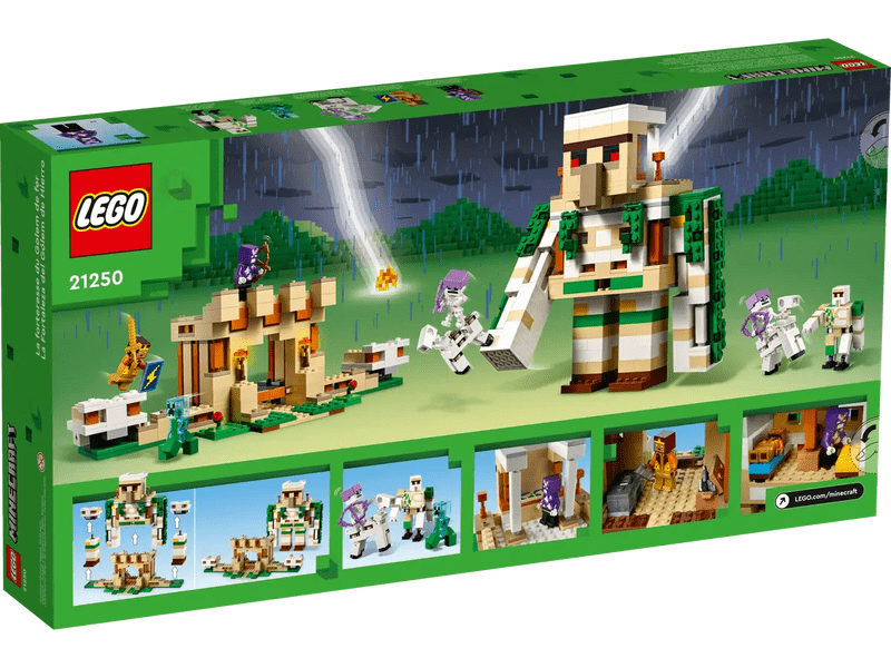 LEGO® Minecraft® A vasgólem erődje (21250)