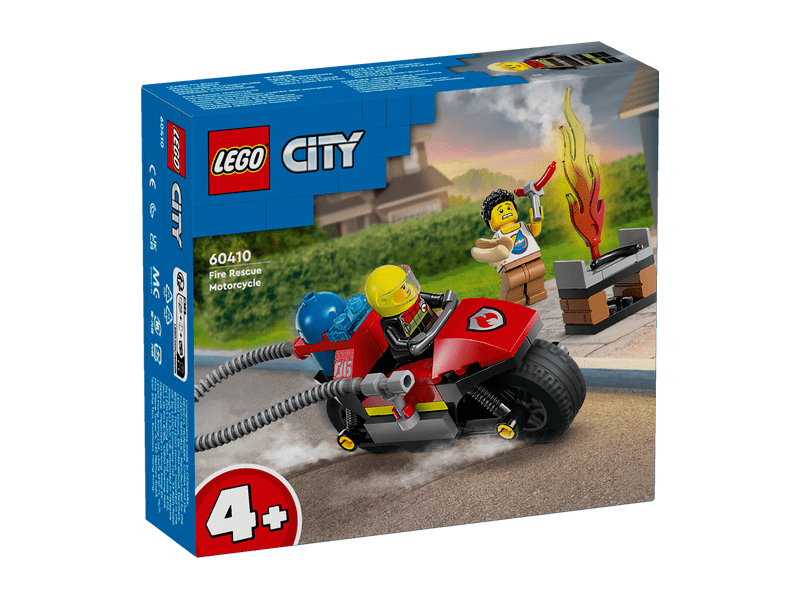 LEGO® City Tűzoltó motorkerékpár (60410)