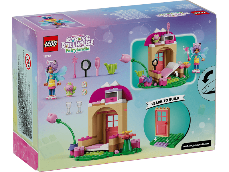 LEGO® Gabby babaháza Cicatündér kerti háza (11212)