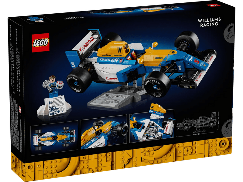LEGO® Ikone Williams Racing FW14B i Nigel Mansell (10353)