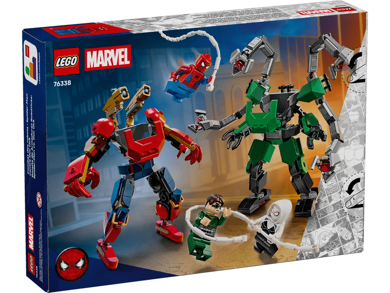 LEGO® Marvel Robotharc: Pókember vs. Doc Ock (76338)