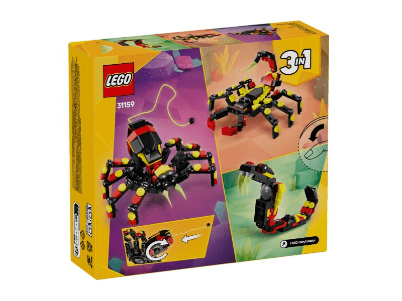 LEGO® Creator Divlje životinje: Pauk s iznenađenjima (31159)