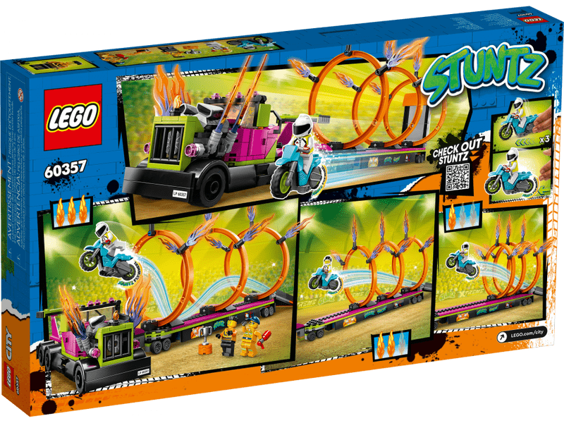 LEGO City Kaszkadőr járg és tűzgy kih