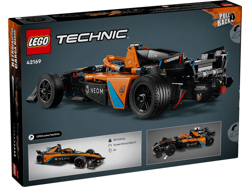 LEGO® Technic NEOM McLaren Formula E trkaći automobil (42169)
