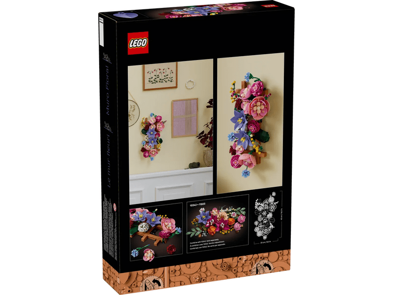 LEGO® Botanicals Fali virágdekoráció (11503)