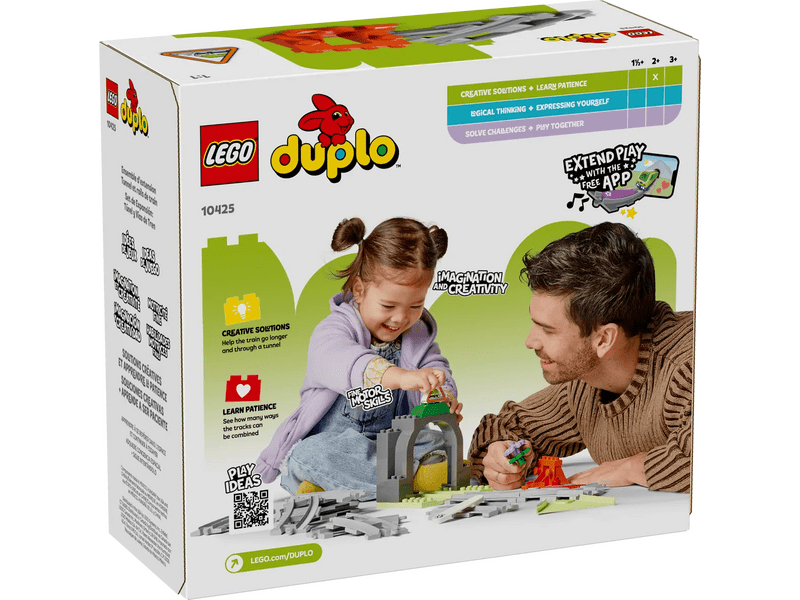 LEGO® DUPLO® Town set pribora za tunel i tračnice vlaka (10425)
