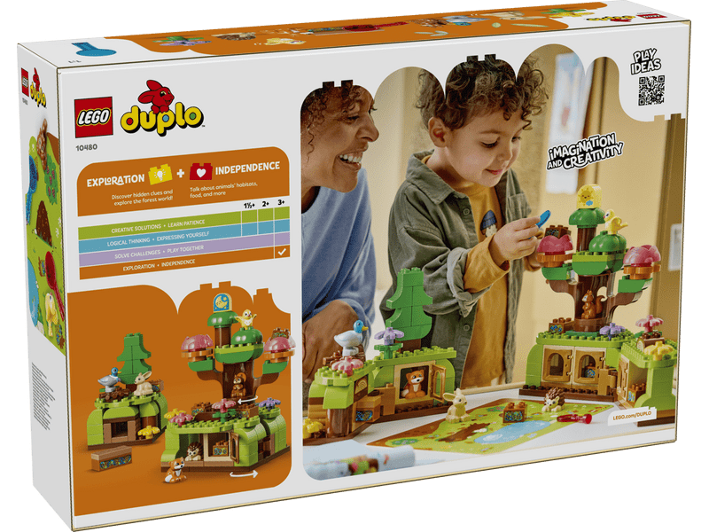 LEGO® DUPLO® Kalandos erdő vadállatokkal (10480)
