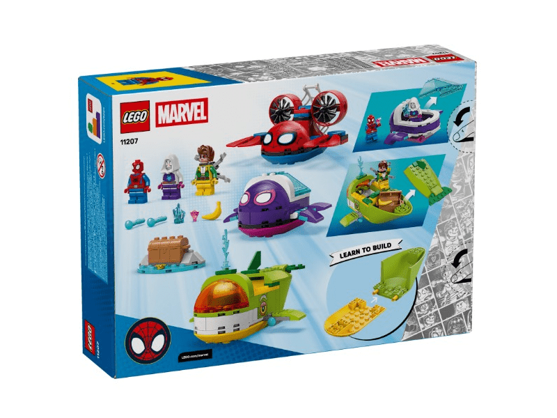 LEGO® Marvel Póki és csodálatos barátai Pókember: vízi járművek (11207)