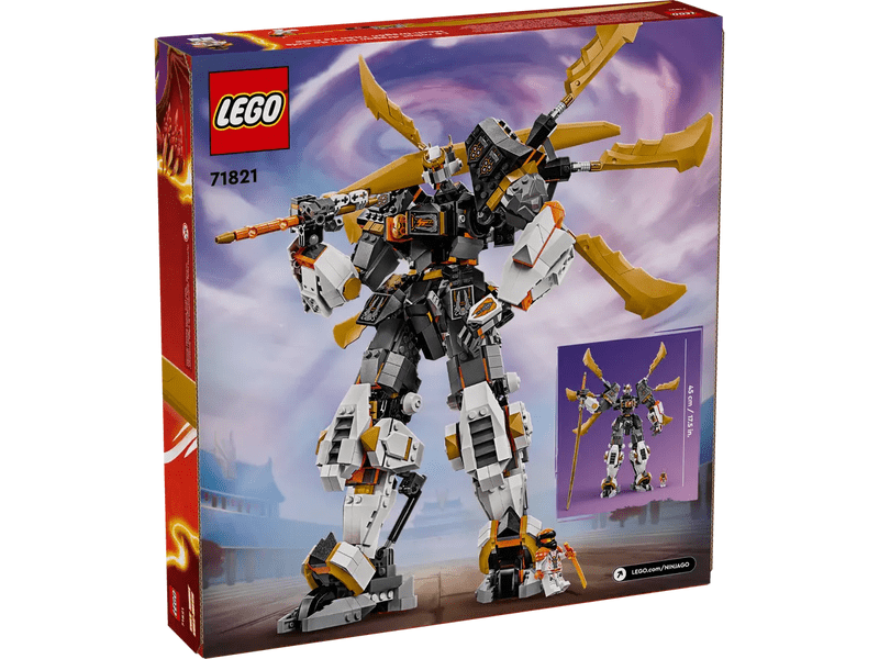 LEGO 71821 Cole titánsárkány-robotja