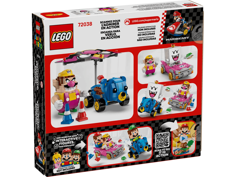 LEGO® Super Mario™: Mario Kart™ – Wario i kralj Boo (72038)