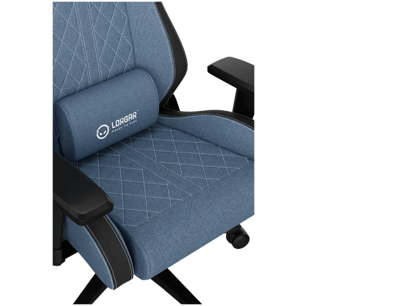 Lorgar Pro CHA41 Gamer szék, kék-fekete (LRG-CHA41-BL)