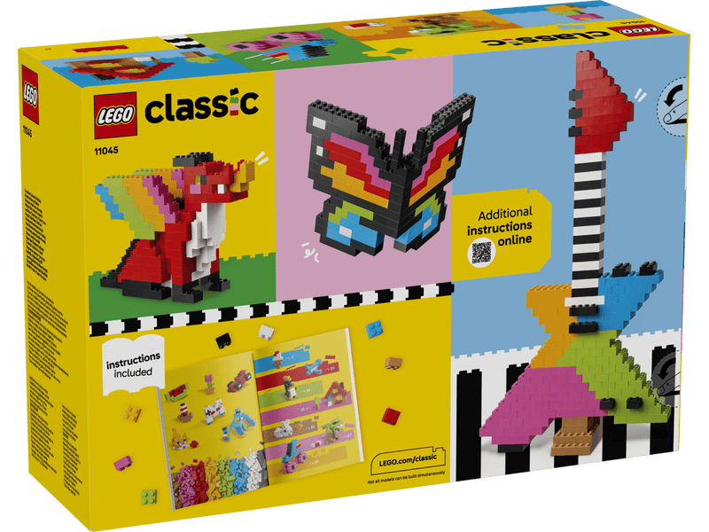 LEGO® Classic Színes, kreatív kockák (11045)