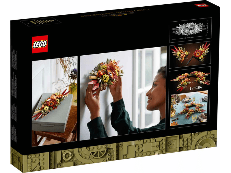 LEGO Icons Szárazvirág-dekoráció
