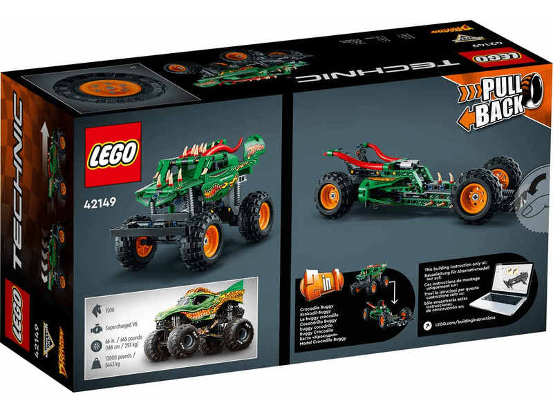 LEGO® Technic Monster Jam™ Dragon™ (42149)