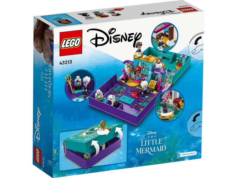 LEGO® Disney™ A kis hableány mesekönyv (43213)